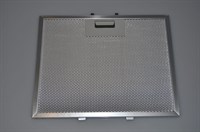 Metal filter, Whirlpool cooker hood - 8 mm x 276 mm x 218 mm